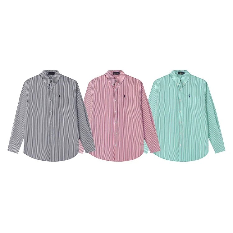 Polo Ralph Lauren Oxford Striped Button-Down Shirt | 7751558217