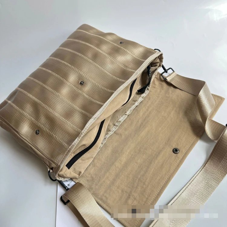 C.P. Company Crossbody Bags 6202 Flap Bag with Vertical Stitching image 5