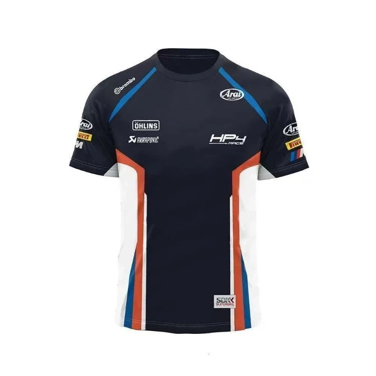 Arai T-Shirts Short-Sleeve Motorcycle Racing Graphic Crewneck — 4