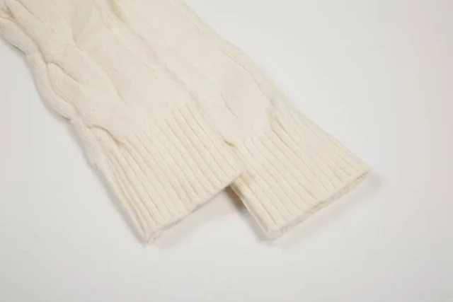 Polo Ralph Lauren Knitwear Cropped cable-knit full-zip mock-neck cardigan product detail image 6