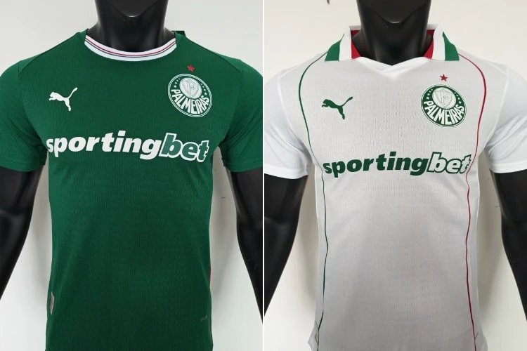 Puma Palmeiras 2024 Home and Away Soccer Jerseys | 7753425179