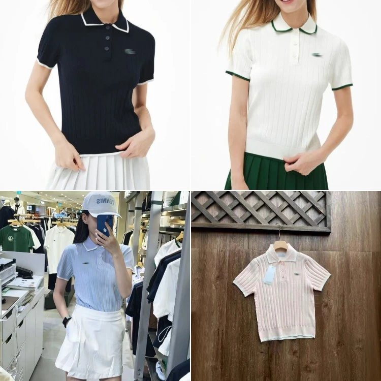 Lacoste Knit Polo Shirts [4 styles]