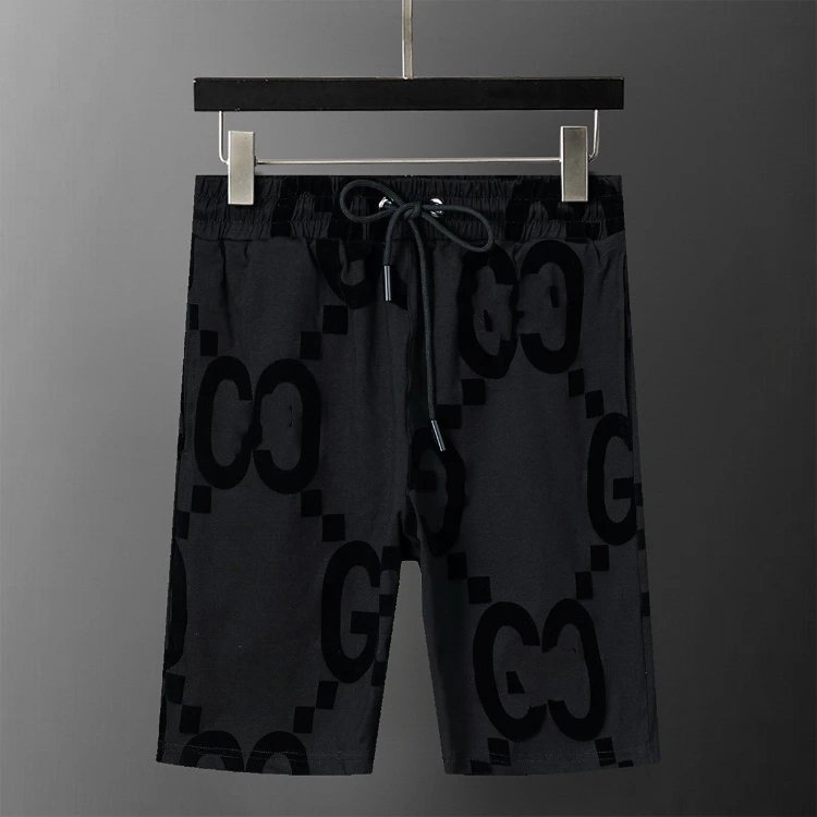 Unbranded Shorts Drawstring printed casual — SKU-14-29041 Black