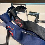Gucci Kingsnake Print Silk Tie