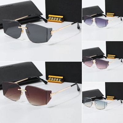 Saint Laurent 68081 Rimless Sunglasses