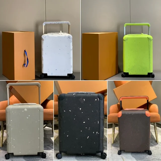 Unbranded Travel Bags Four-wheel hard-shell trolley suitcase with telescopic handle product detail image 1