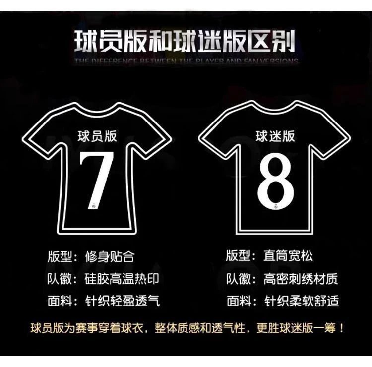Unbranded Football Jerseys Portugal National Team Home/Away Jersey with Player Name and Number image 2