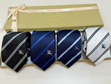 Burberry Equestrian Knight Stripe Neckties [4 styles]