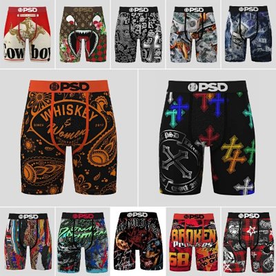 PSD Graphic Boxer Briefs [26 styles]