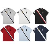 Polo Ralph Lauren Contrast-Stripe Polo Shirts [6 styles]