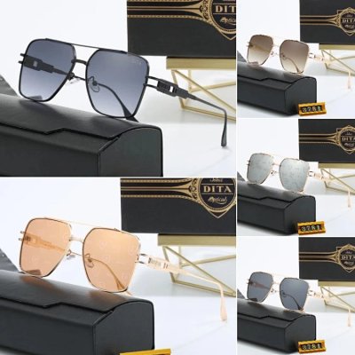 DITA Opticals Aviator-Style Square Sunglasses [5 styles]