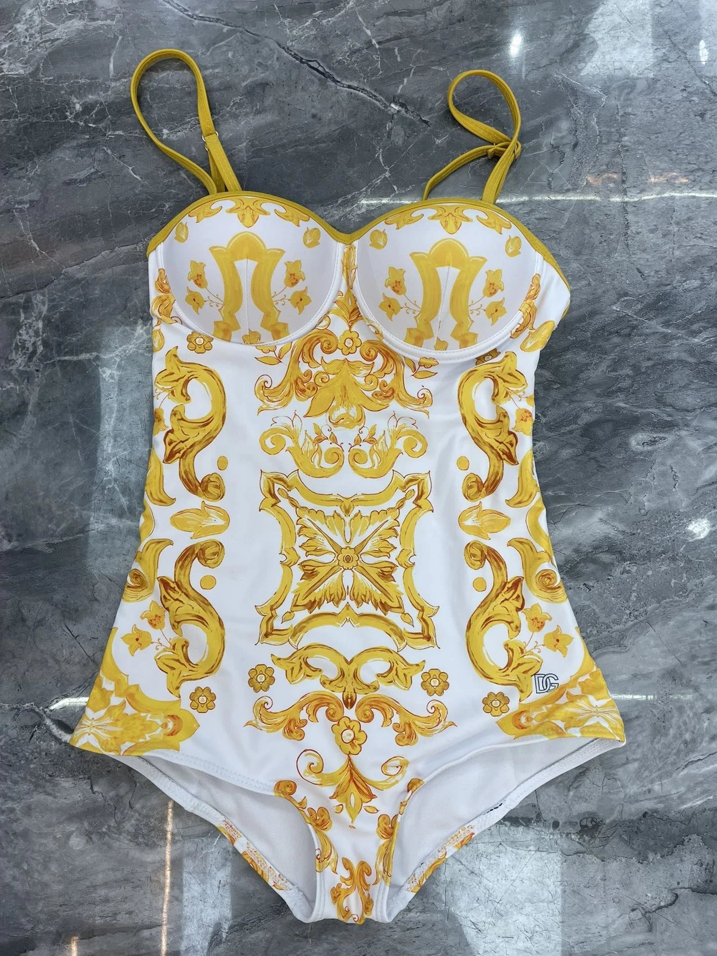 Dolce & Gabbana Swimwear One-Piece Swimsuit — 11