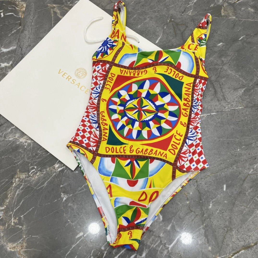 Dolce & Gabbana Swimwear One-Piece Swimsuit — 13
