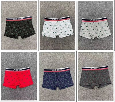 Lacoste Crocodile-Logo Boxer Briefs [15 styles]