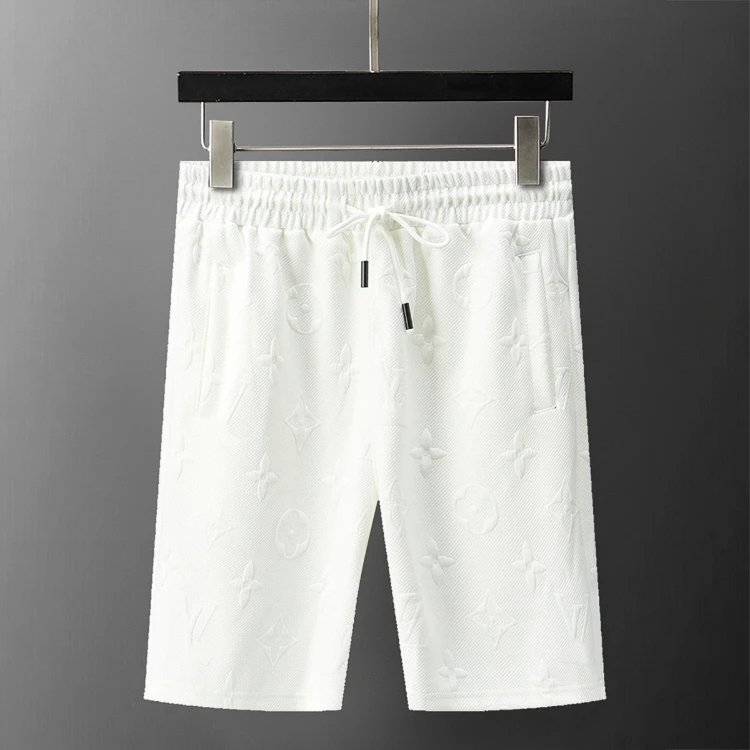 Unbranded Shorts Drawstring printed casual — SKU-40-29061 white