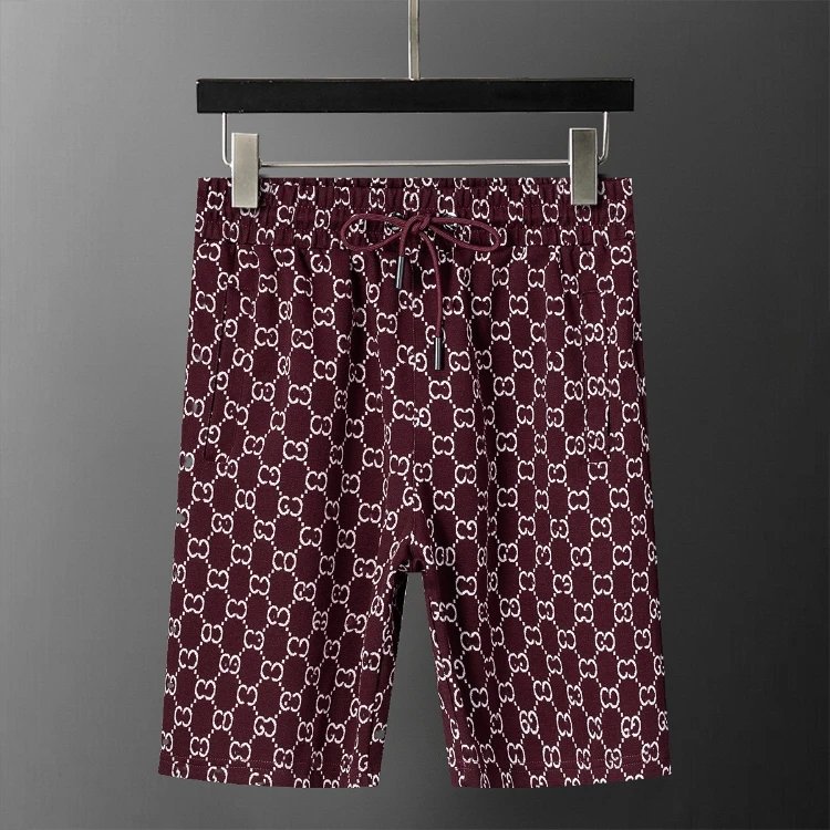 Unbranded Shorts Drawstring printed casual — SKU-11-29039 red