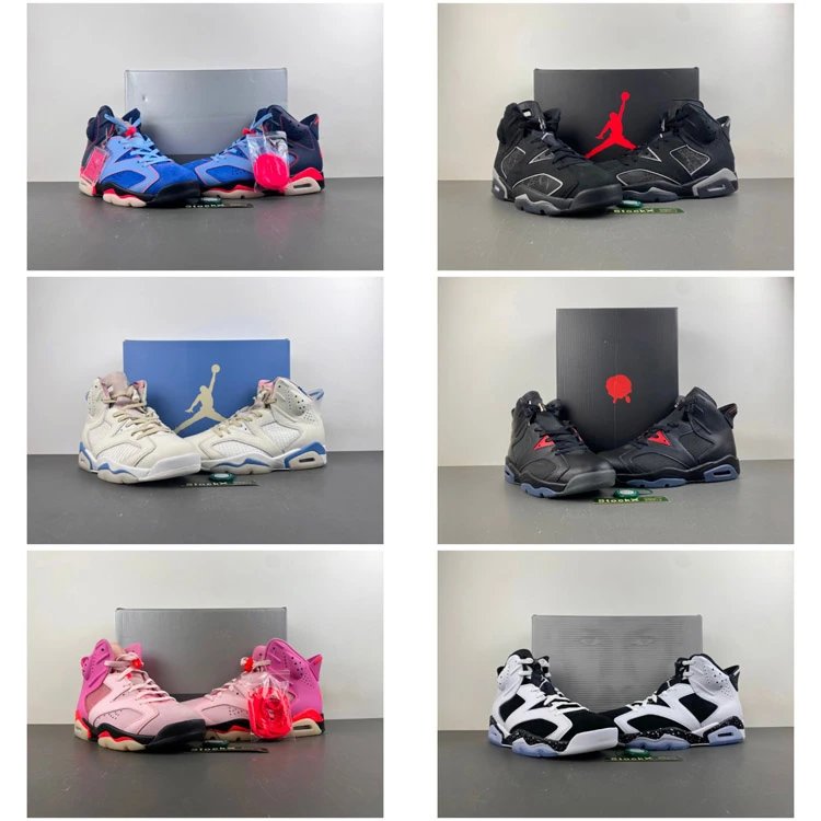 Air Jordan 6 Retro Sneakers [7 styles]