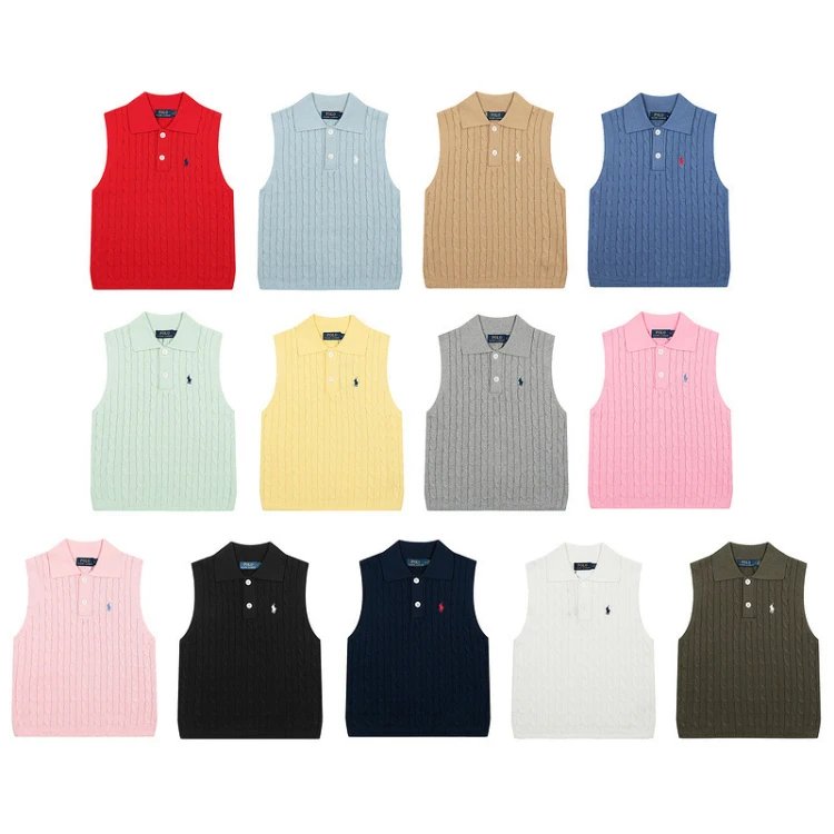 Polo Ralph Lauren Cable Knit Polo Vest