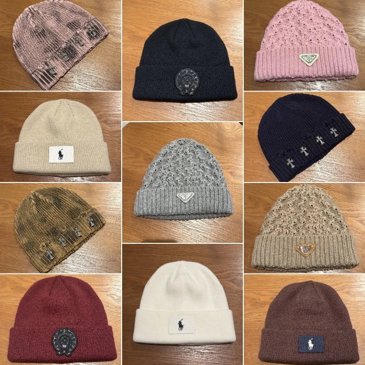 Logo Knit Beanie Collection [29 styles]