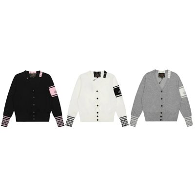 Thom Browne Classic 4-Bar Stripe Cardigan