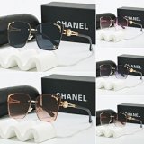 Chanel Pearl-Embellished Square Sunglasses