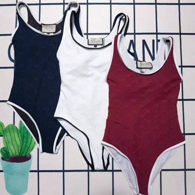 Gucci GG Supreme One-Piece Swimsuit [3 styles]