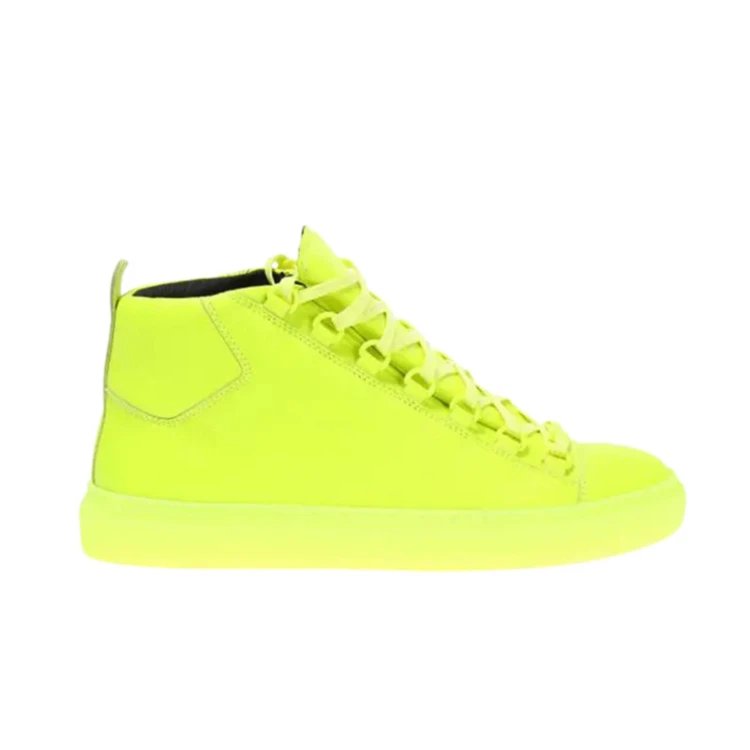 Unbranded Sneakers High-Top Lace-Up Leather — 11