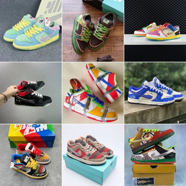 Nike SB Dunk Low Multicolor Sneakers [23 styles]