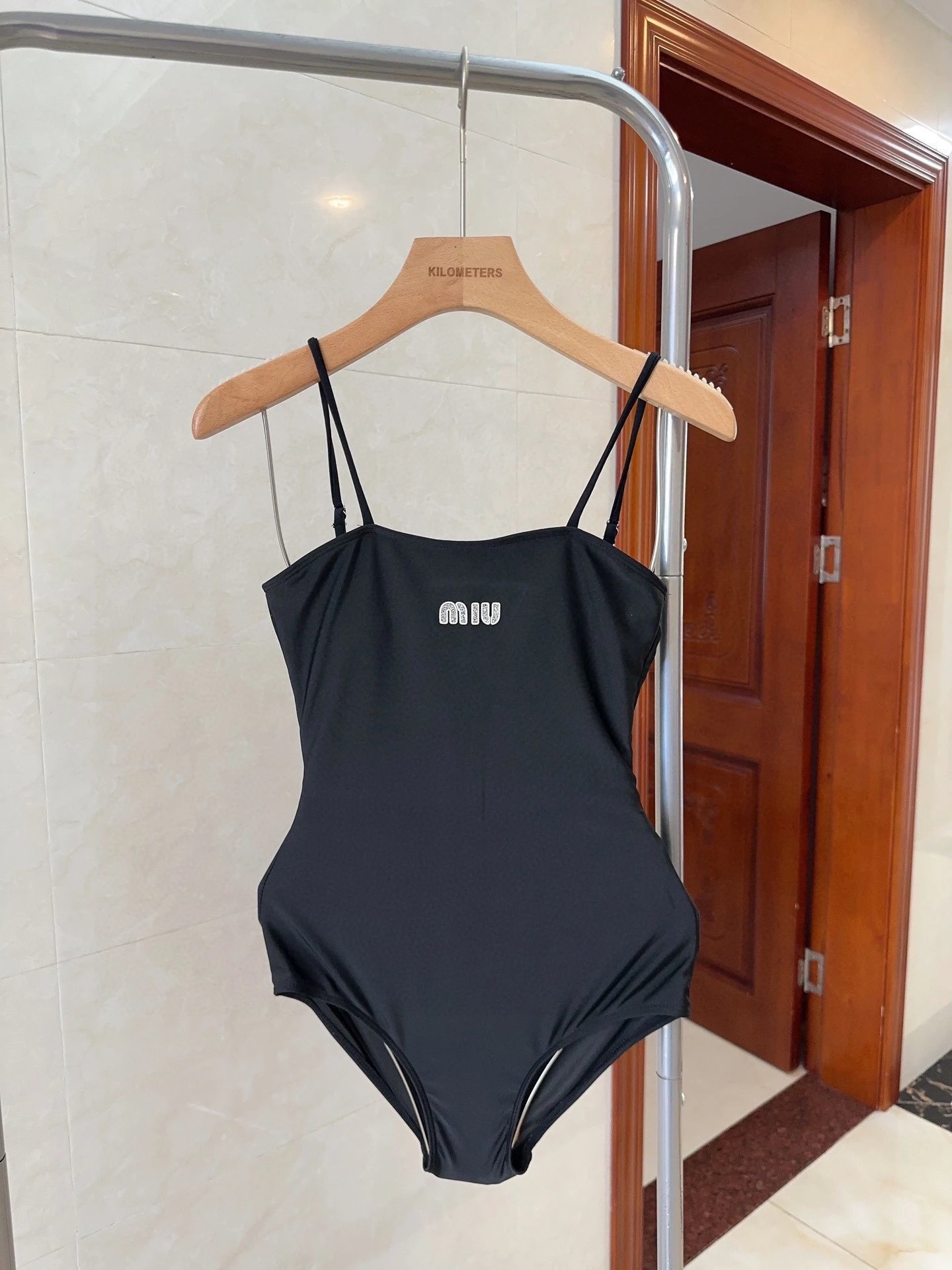 Miu Swimwear Logo One-Piece Swimsuit — 04
