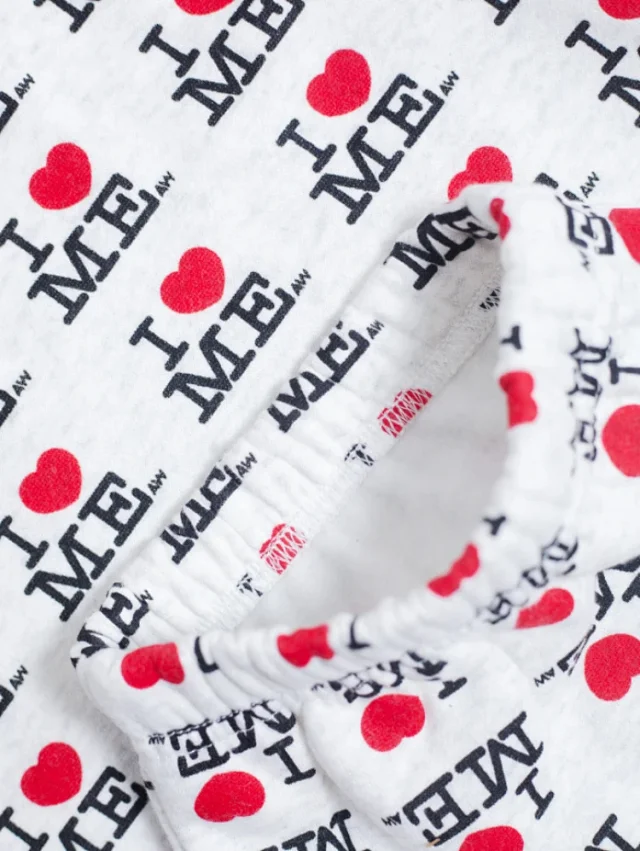 Unbranded Hoodies & Sweatshirts Zip-Up Hooded I Heart Me Print Sweatshirt product detail image 7