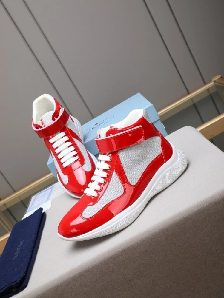 Prada Sneakers 6108 High-Top Ankle-Strap image 4