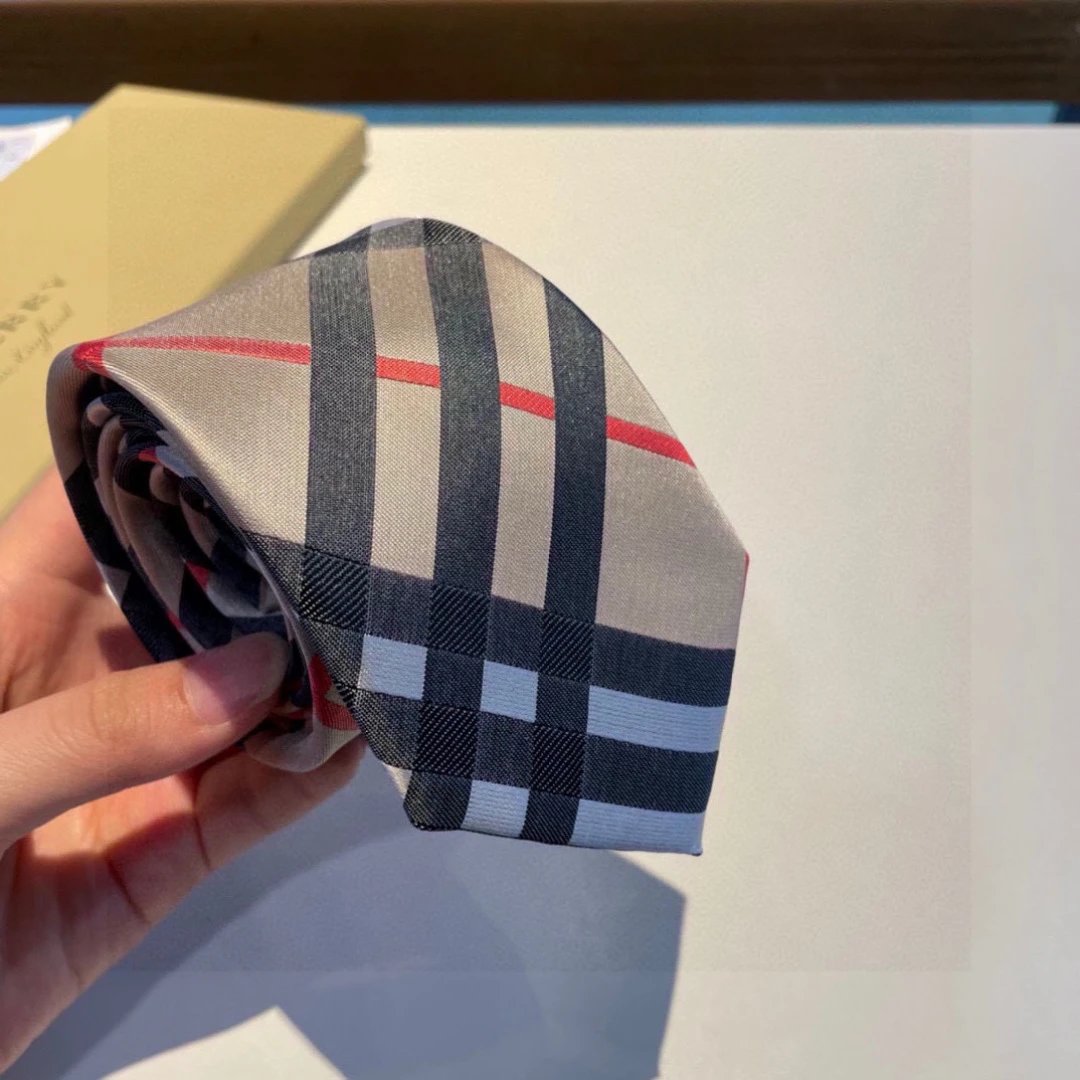Burberry Ties 6586 Plaid Jacquard — 03