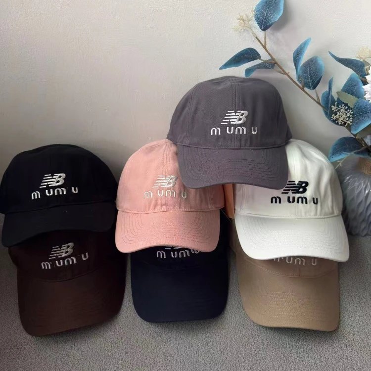 New Balance & Miu Miu Logo Baseball Caps [7 styles]