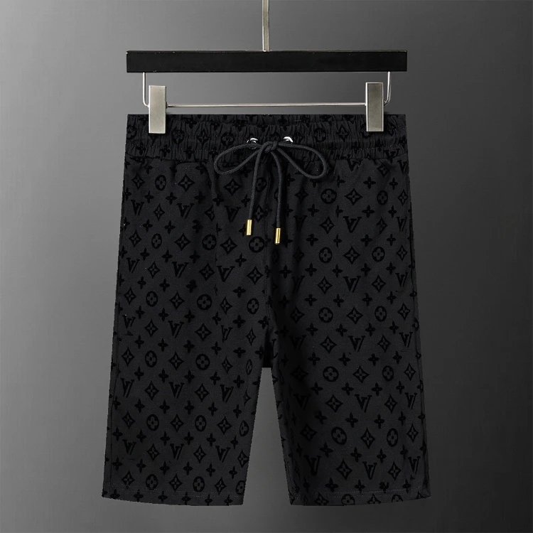 Unbranded Shorts Drawstring printed casual — SKU-23-29048 Black