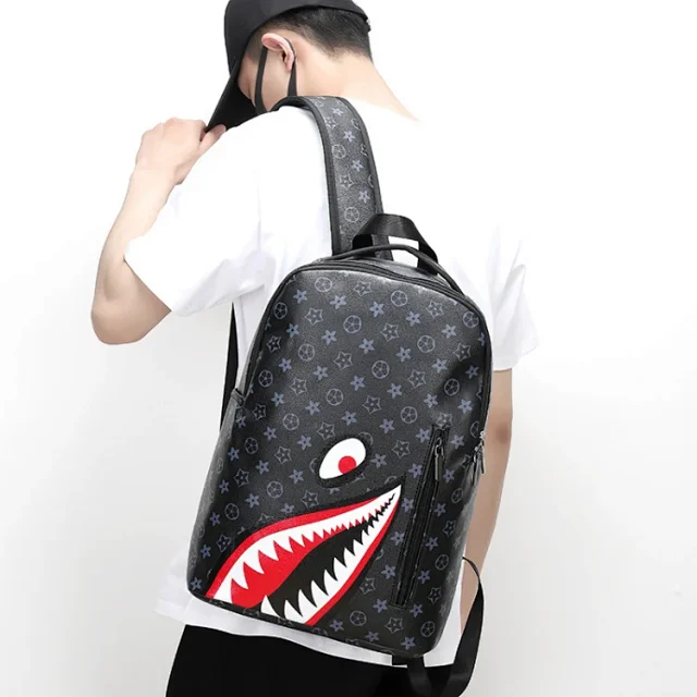 Sprayground Backpacks Shark Mouth Design product detail image 9