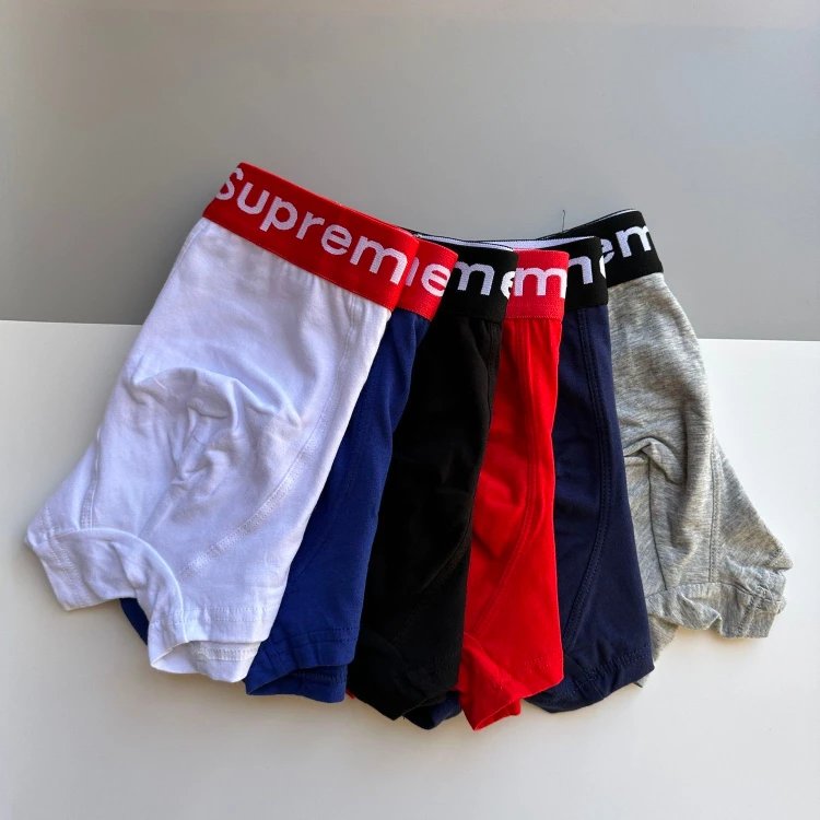 Supreme Logo-Waistband Boxer Briefs [17 styles]