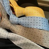 Hermès H Pattern Silk Tie [4 styles]