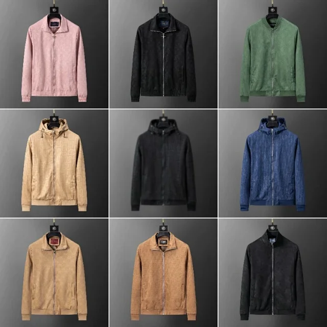 Dolce & Gabbana Jackets Monogram Zip-Front Jacket product detail image 1
