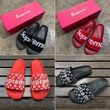 Supreme x Louis Vuitton Monogram Slide Sandals