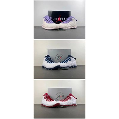 Air Jordan 10 Retro Sneakers [3 styles]