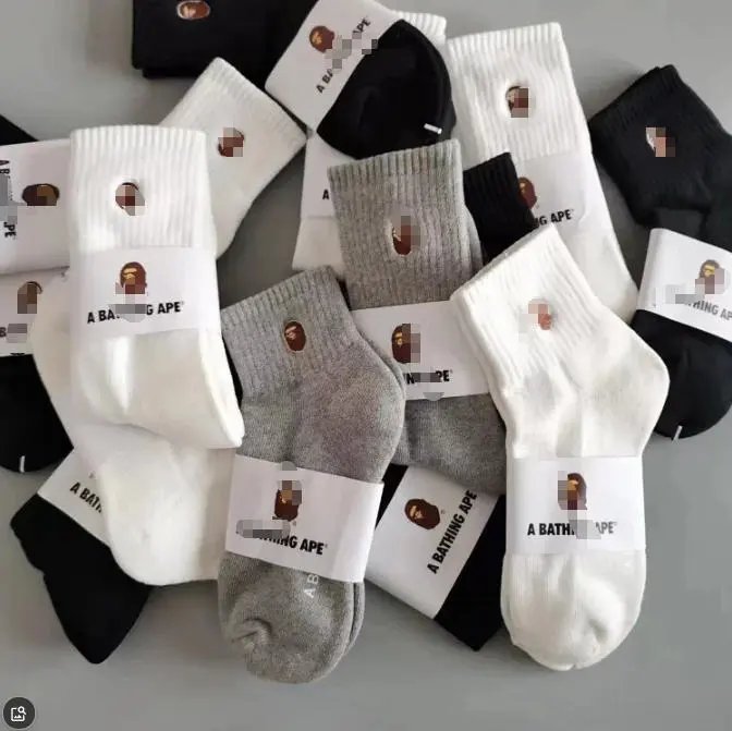 BAPE Embroidered Crew Socks [29 styles]