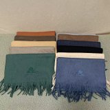 Loro Piana Embroidered Logo Fringed Scarves [11 styles]