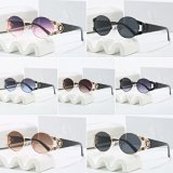 Versace Medusa Round Sunglasses