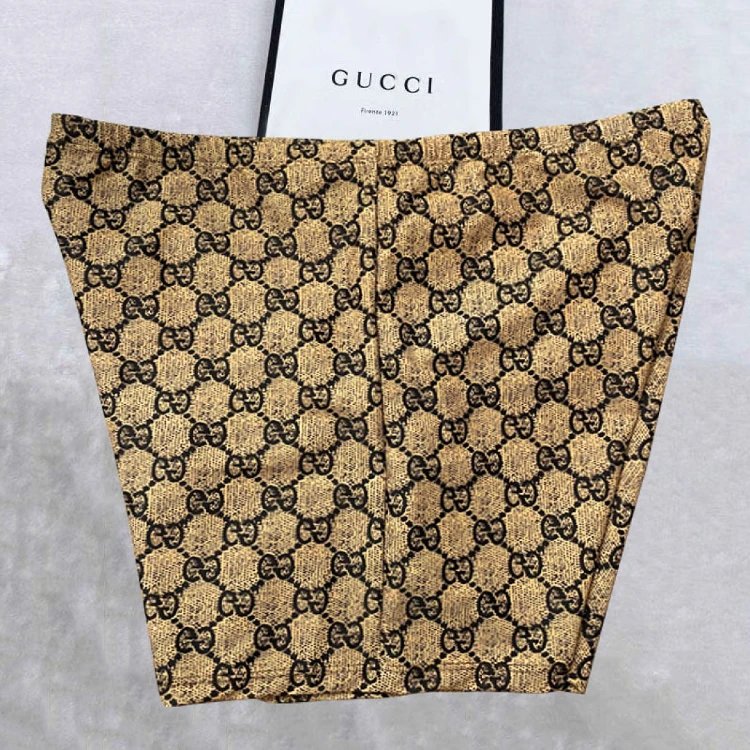 Gucci Swimwear Logo-print lined swim trunks image 5
