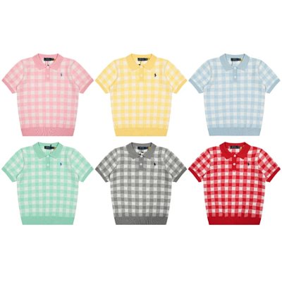 Polo Ralph Lauren Gingham Knit Polo Shirt
