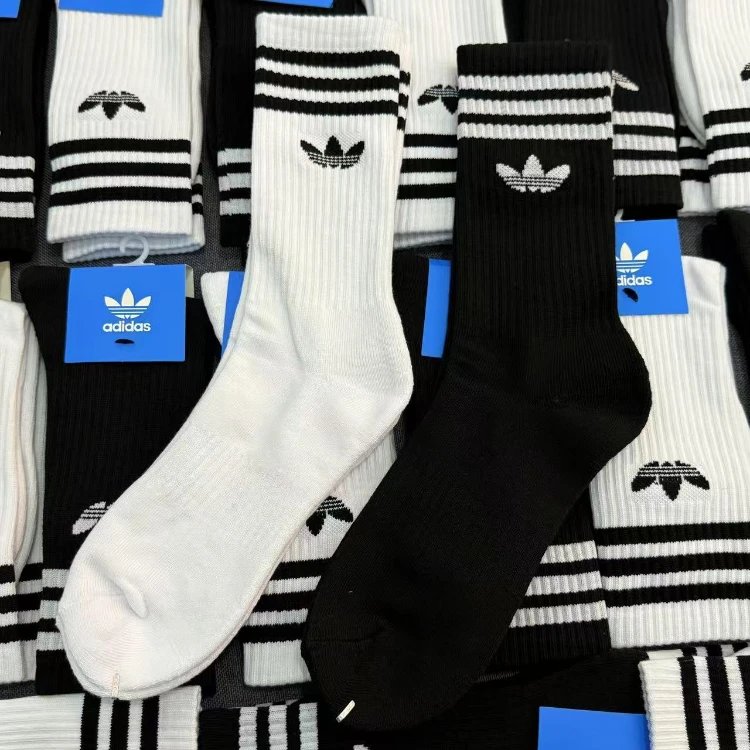 Adidas Trefoil Striped Crew Socks [32 styles]