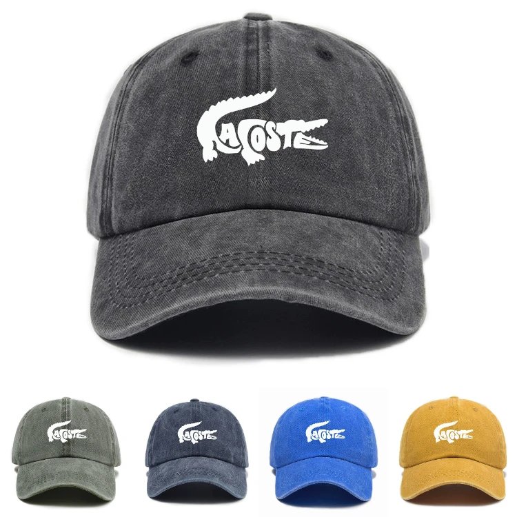 Lacoste Embroidered Baseball Caps [9 styles]