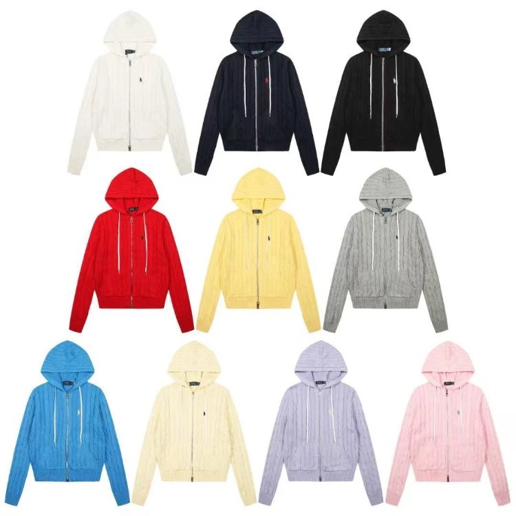 Polo Ralph Lauren Hoodies & Sweatshirts Cable-Knit Full-Zip Hooded Sweater image 1