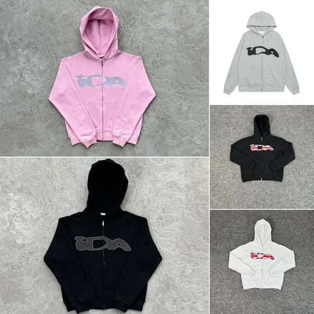ida.sply Hoodies & Sweatshirts Zip-Up Graphic Hoodie product detail image 1