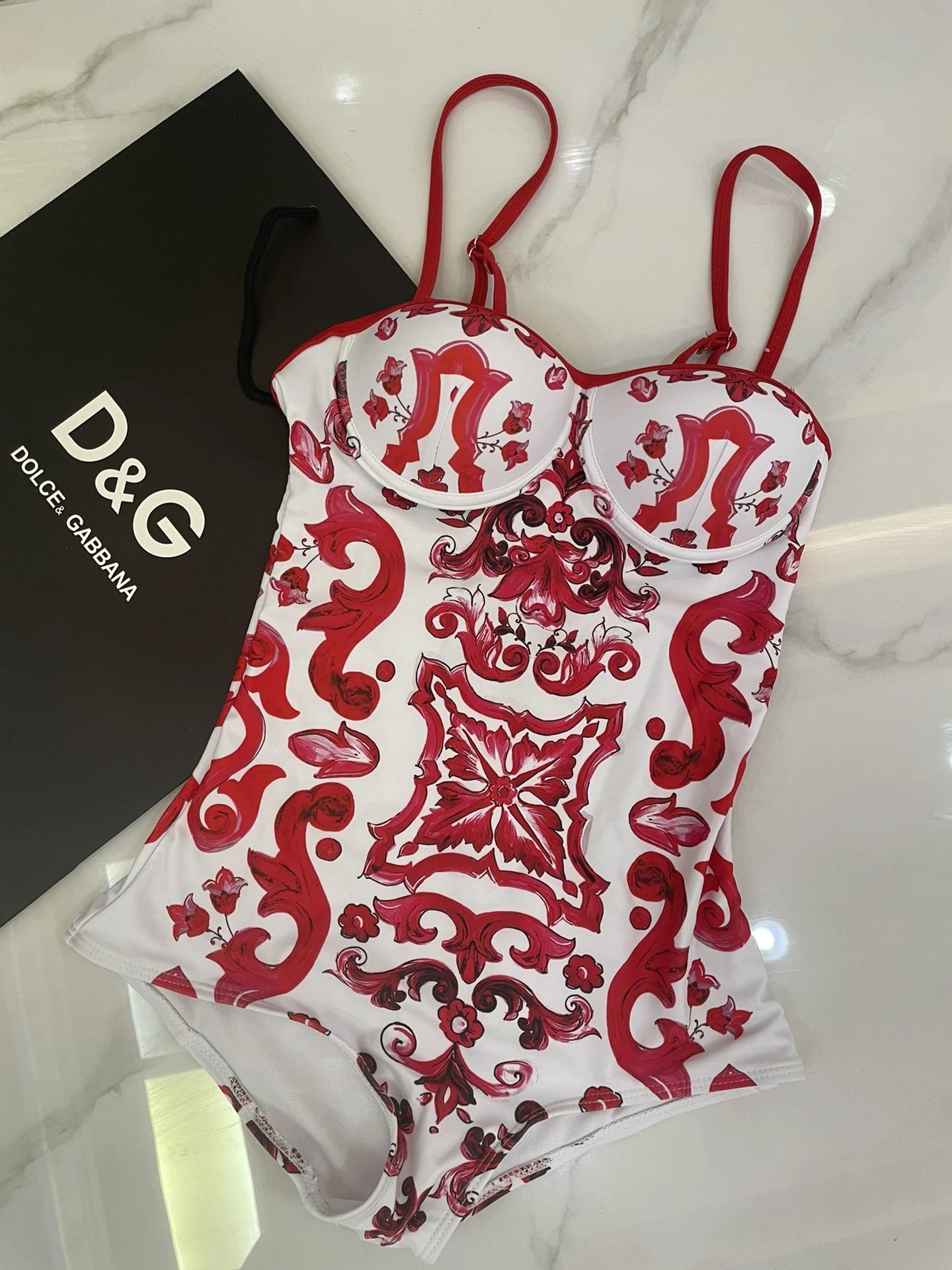Dolce & Gabbana Swimwear One-Piece Swimsuit — 10